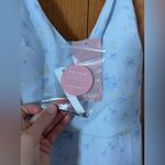 Birdy Grey  Devin Convertible Dress, Size Large , blue floral NWT Photo 6