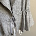 Bebe Heather Gray Sweatshirt Vest Women’s S 105UD102-H661 Casual Y2K Athleisure Photo 1