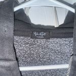 John Galt Black  Cropped Zip Up Photo 1