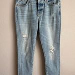 7 For All Mankind  Josephina Light Wash Luxe Vintage Slim Skinny Jeans Women’s 25 Photo 0