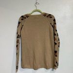 belle du jour  Leopard Print High Low Hem Sweater Sz M Photo 8