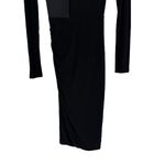 All Saints Black Swinton Long Sleeve Dress in Black size 4 Flattering Cocktail Photo 7