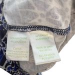 Lilly Pulitzer Bryce Romper Taverna Tile Print Bright Navy Blue Size Small Photo 13