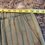 Roller Rabbit NEW Small Lurex Shadow Stripe Laina Short Olive Green Womens Photo 8