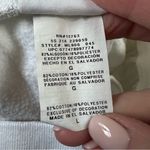 Champion  White Reverse Weave Sweat Shorts Size Large Fleece Photo 5