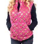 Simply Southern Pink Elephant Vest Size XL NWT Photo 0
