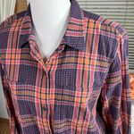 Madewell Flannel Classic Ex-Boyfriend Shirt in Edith Plaid Photo 3