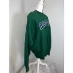 Women’s Crewneck “Boston” Pullover Sweatershirt Green XL Photo 2