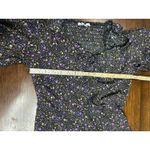 Polagram Floral Cottage Core Renaissance Flowy Corset Milkmaid Dress Women Small Coquette Photo 3