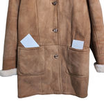 Mill Valley Sheepskin & Leather Co. Tan Suede Shearling Jacket Penny Lane 6 Photo 1