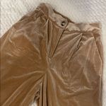 Velvet Tan Pants wide legs high waist like new Photo 2