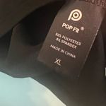 POP Fit Natasha Workout Tank Top Black XL NWT New Mesh Racerback Photo 5