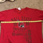 Creative Apparel Red Ball State University Long Sleeve Shirt Photo 4
