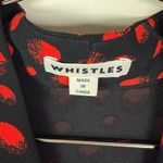 Whistles Black & Red Dot Print V Photo 4