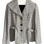 carole little  button blazer jacket with belt Photo 4