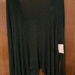 Free People Forest Green Long Sleeve Open Tie Back  Photo 0