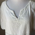 Begonville Cotton / Bamboo Fringed Coverup White Size undefined Photo 2