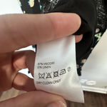 Free People  Size XS Mini Dress Tie Button Back Retro Style Like A Lady 1452 Photo 7