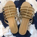 Bamboo Nude Slip Sandals  Photo 0