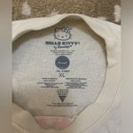 Hello Kitty  cute bear fish Apple cream cropped tshirt women’s size XL Photo 5