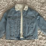 John Galt Sherpa Lined Denim Jacket Photo 0