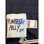 Princess Polly  NEW Annerley Wide Leg Parachute Pants Navy Blue Size 12 Photo 7