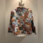 Allison Daley Allison Dailey Petites Quilted floral jacket. Fall colors. Inner lining … Photo 4