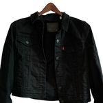 Levi's  Men's Denim Trucker Jacket Black Size S Casual‎ Fall Wear Photo 8