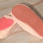 Pink Heart Slippers, Size 9/10 Photo 4