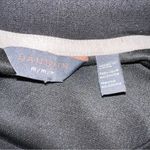 Danskin Black Tan Colorblock Ribbed Long Sleeve Stretch Workout Sweatshirt M Photo 5