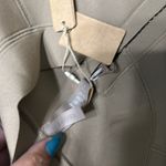 SKIMS NWT  Zip Up Crop Top Swim - Desert size XL Photo 3