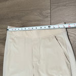 Athleta  27" Brooklyn Mid Rise Casual Ankle Pants Tan Size 8 Photo 6