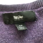 Mossimo Long Sleeve Crewneck Pullover Sweater Purple M Size M Photo 6