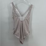 Shoshanna 
Sport Stripe Rib‎ Tie Waist One Piece size 12 NWT Photo 5