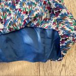 Anthropologie  Silk Peplum Beaded Top 8 M $78 Boho Photo 4