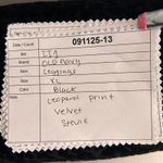 Old Navy  Stevie High‎ Rise Leopard Velvet Leggings Black XL Photo 16