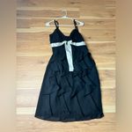 Vintage Y2K Clues Collection Paris Ruffle Dress Size 8 Photo 1