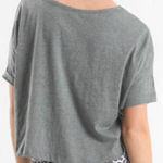 Volcom cropped tee shirt top medium oversized loose Photo 1