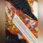 Free People Floral Ruffle Lace Bodysuit | Sheer Long Sleeve | Size Large Photo 8