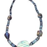 Natural Labradorite Heishi Necklace Photo 0