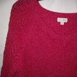 Maison Jules  Cranberry Knit Sweater XL Plus Photo 3