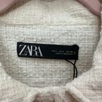 ZARA textured over shirt jacket gold buttons size Large 3175/151/712 Photo 5