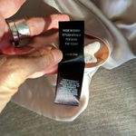 Lulus  satin cowl neck low back champagne pink spaghetti strap midi dress size xs Photo 11