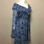 Michael Kors MK Kinley Ruffled Wrap Dress True Nav Photo 2