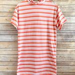 Abound  Organic Cotton Hooded Stripe Swim Cover Up Mini Dress Size XXS NWOT Photo 0
