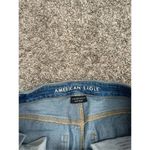 American Eagle Mom Jean Comfort Stretch Waistband Ripped Knees Denim High Rise 4 Photo 3