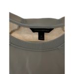 Banana Republic  M Beige Ruffle Crewneck Sweatshirt Photo 2