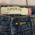 Levi's Levi’s 518 Superlow Denim Mini Skirt - Size 5 Photo 5