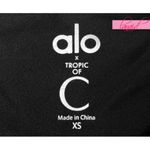 Alo Yoga NEW Alo Tropic of C Cosmo One Piece Black Tie Straps Bodysuit Bikini Swimsuit XS Photo 8