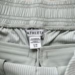Athleta Brooklyn Textured Jogger in City Stripe Coast Pale Sage Grey 6 Petite Photo 6